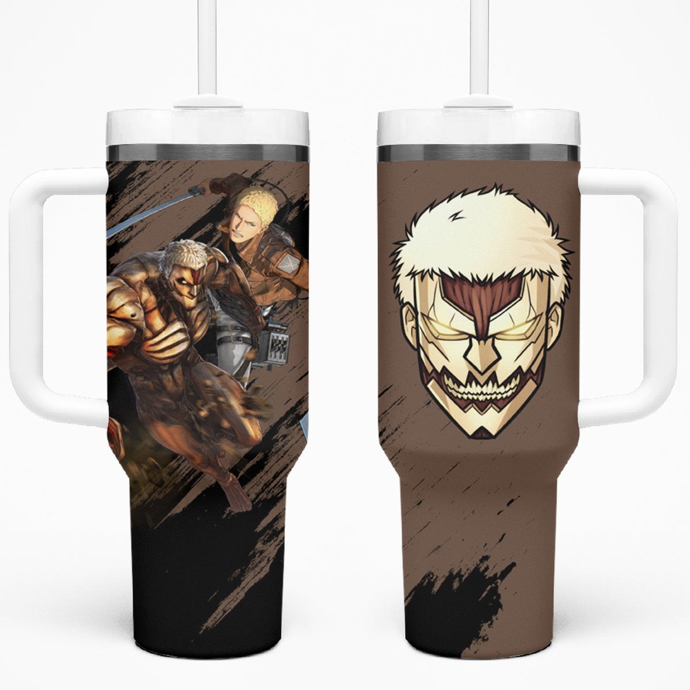 Armored Titan Tumbler With Handle Attack On Titan TS04 Armored Titan Tumbler With Handle Attack On Titan TS04