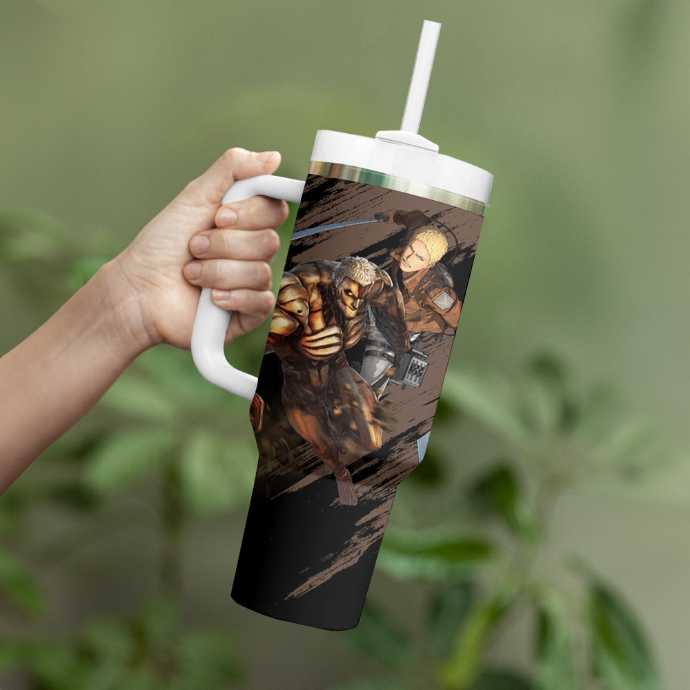 Armored Titan Tumbler With Handle Attack On Titan TS04 Armored Titan Tumbler With Handle Attack On Titan TS04