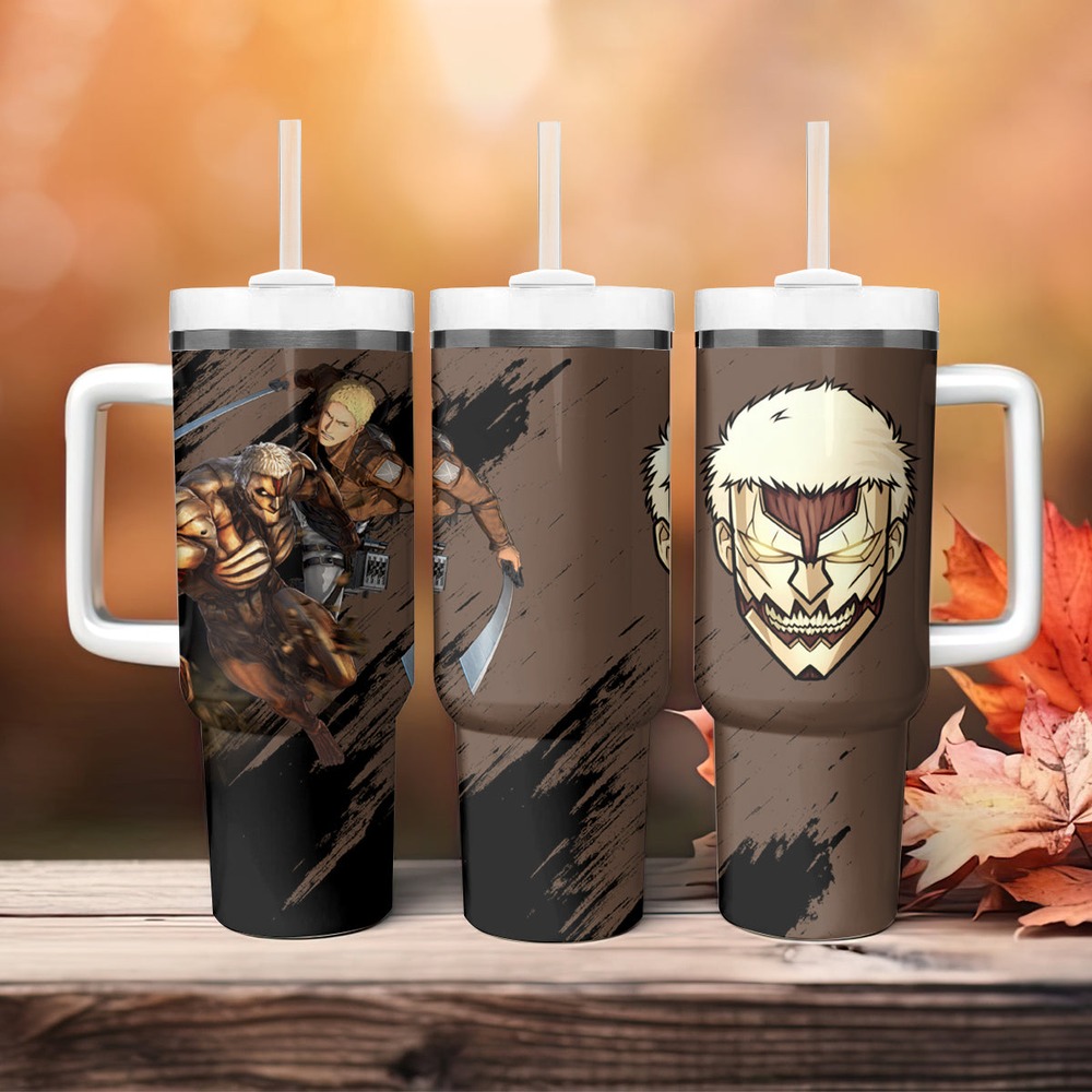 Armored Titan Tumbler With Handle Attack On Titan TS04 Armored Titan Tumbler With Handle Attack On Titan TS04