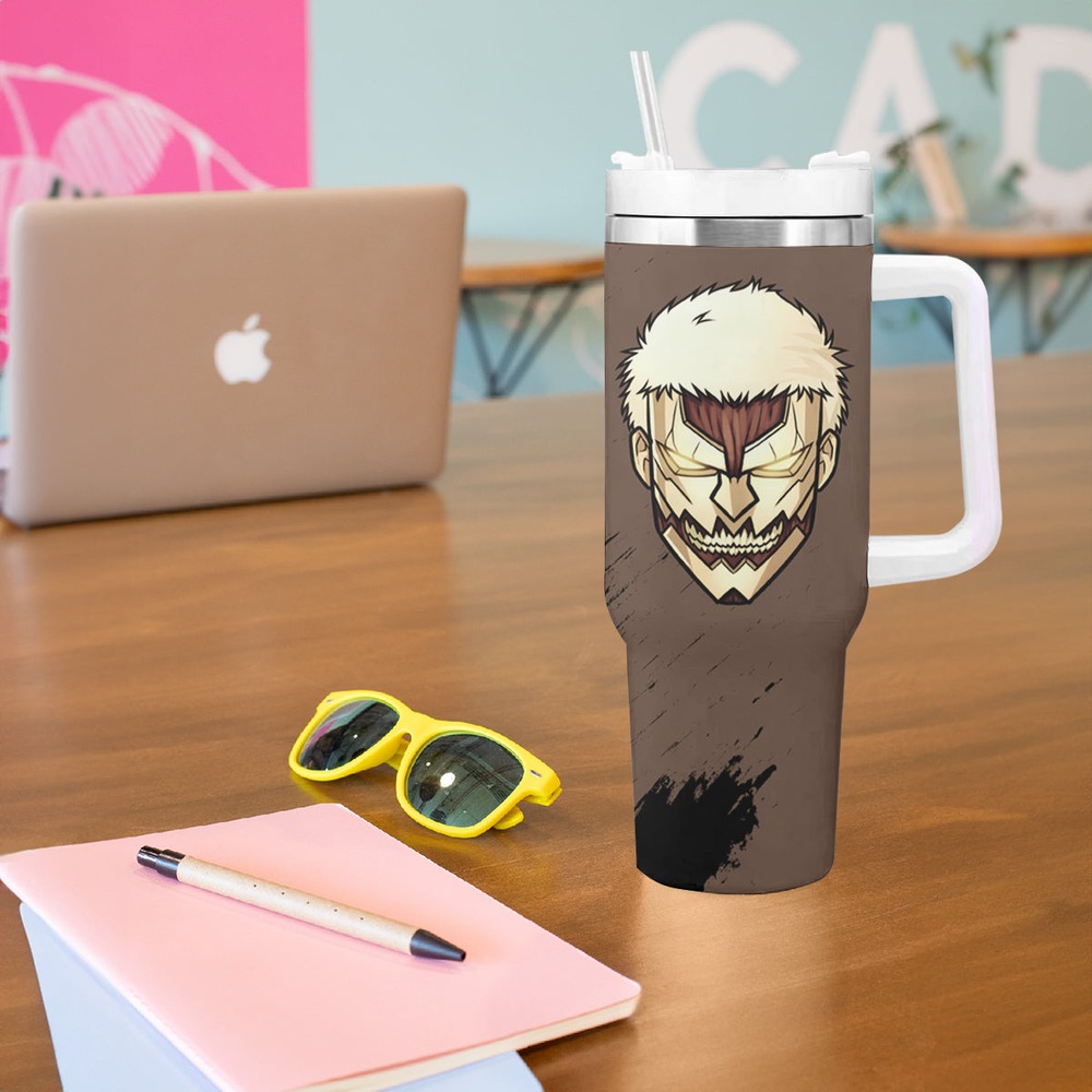 Armored Titan Tumbler With Handle Attack On Titan TS04 Armored Titan Tumbler With Handle Attack On Titan TS04