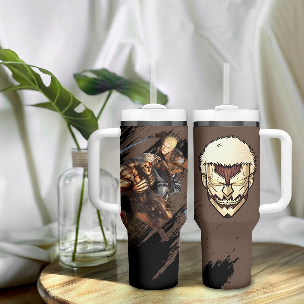 Armored Titan Tumbler With Handle Attack On Titan TS04 Armored Titan Tumbler With Handle Attack On Titan TS04