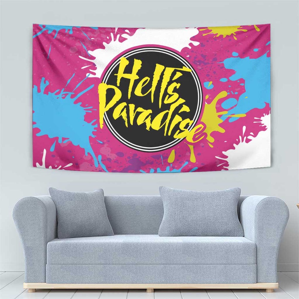Art Fantasma Hells Paradise Tumbler With Handle Anime Uniform Mix Color Painting Splash TS04 Art Fantasma Hells Paradise Tumbler With Handle Anime Uniform Mix Color Painting Splash TS04