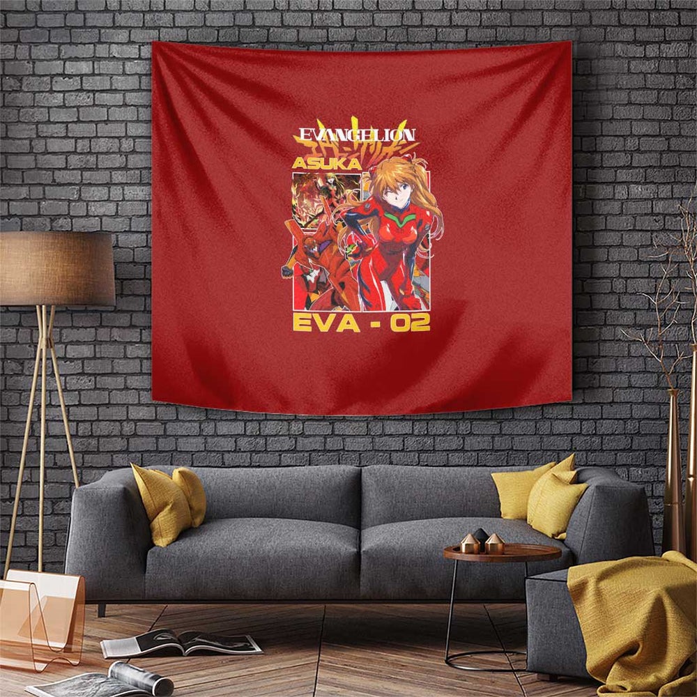 Asuka Langley Sohryu x Eva 02 Neon Genesis Evangelion Tumbler With Handle Anime Style TS04 Asuka Langley Sohryu x Eva 02 Neon Genesis Evangelion Tumbler With Handle Anime Style TS04