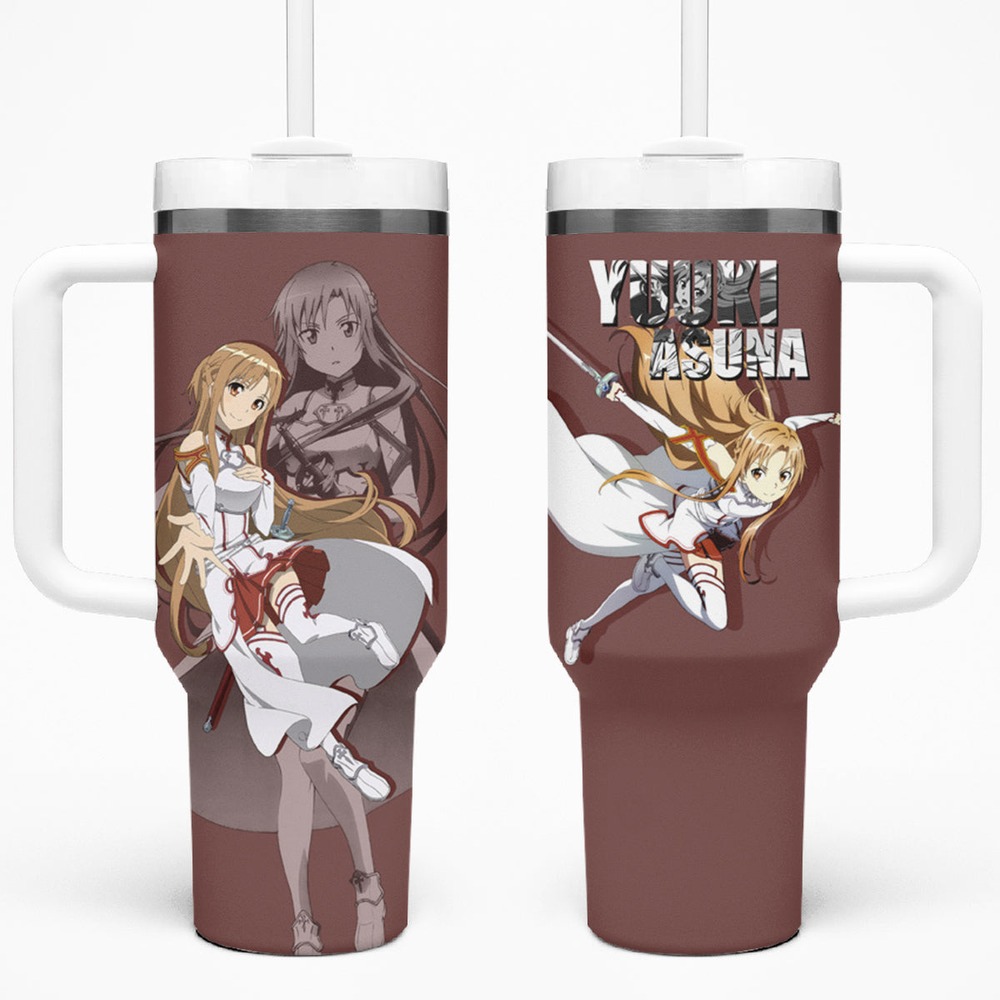 Asuna Yuuki Tumbler With Handle Sword Art Online TS04 Asuna Yuuki Tumbler With Handle Sword Art Online TS04