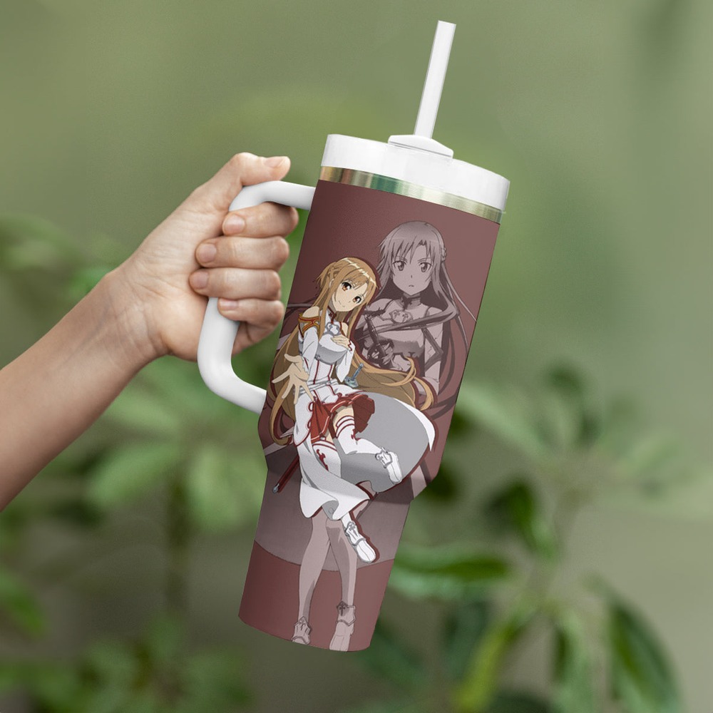 Asuna Yuuki Tumbler With Handle Sword Art Online TS04 Asuna Yuuki Tumbler With Handle Sword Art Online TS04