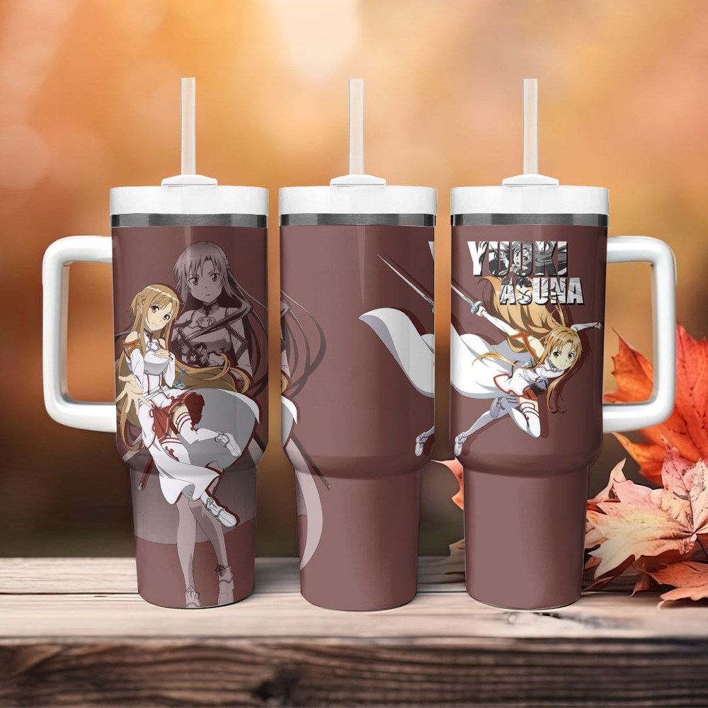 Asuna Yuuki Tumbler With Handle Sword Art Online TS04 Asuna Yuuki Tumbler With Handle Sword Art Online TS04