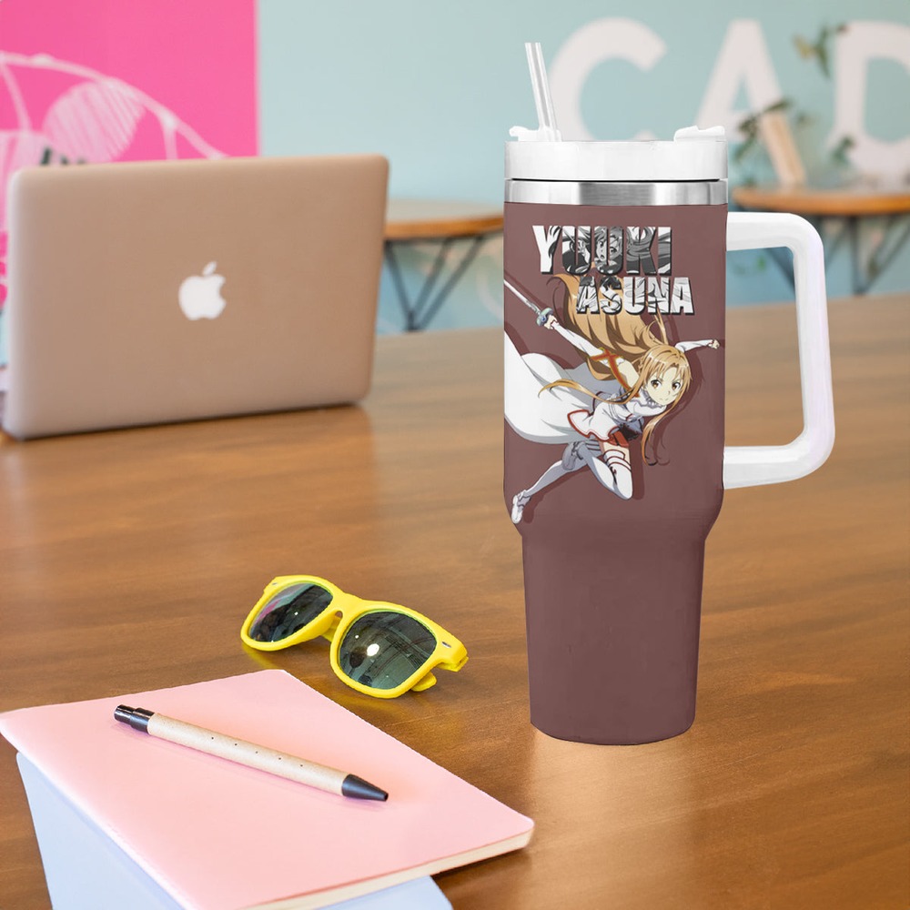 Asuna Yuuki Tumbler With Handle Sword Art Online TS04 Asuna Yuuki Tumbler With Handle Sword Art Online TS04