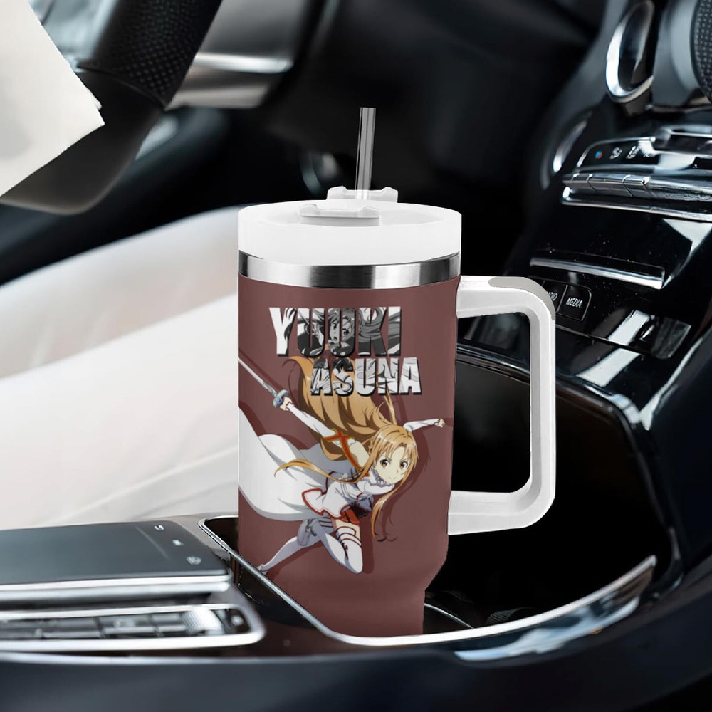 Asuna Yuuki Tumbler With Handle Sword Art Online TS04 Asuna Yuuki Tumbler With Handle Sword Art Online TS04