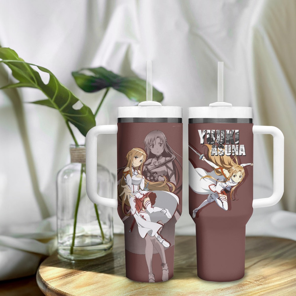 Asuna Yuuki Tumbler With Handle Sword Art Online TS04 Asuna Yuuki Tumbler With Handle Sword Art Online TS04
