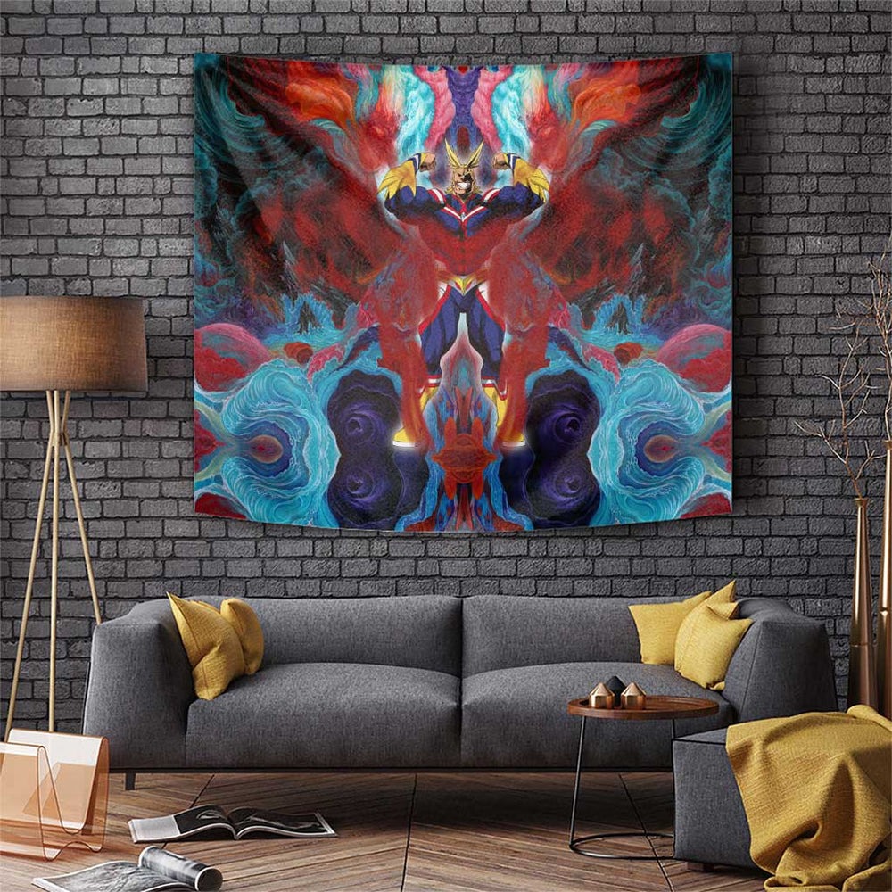 Atmospheric Blast All Might My Hero Academia Tumbler With Handle Anime Mix Abstracs Trippy Style TS04 Atmospheric Blast All Might My Hero Academia Tumbler With Handle Anime Mix Abstracs Trippy Style TS04