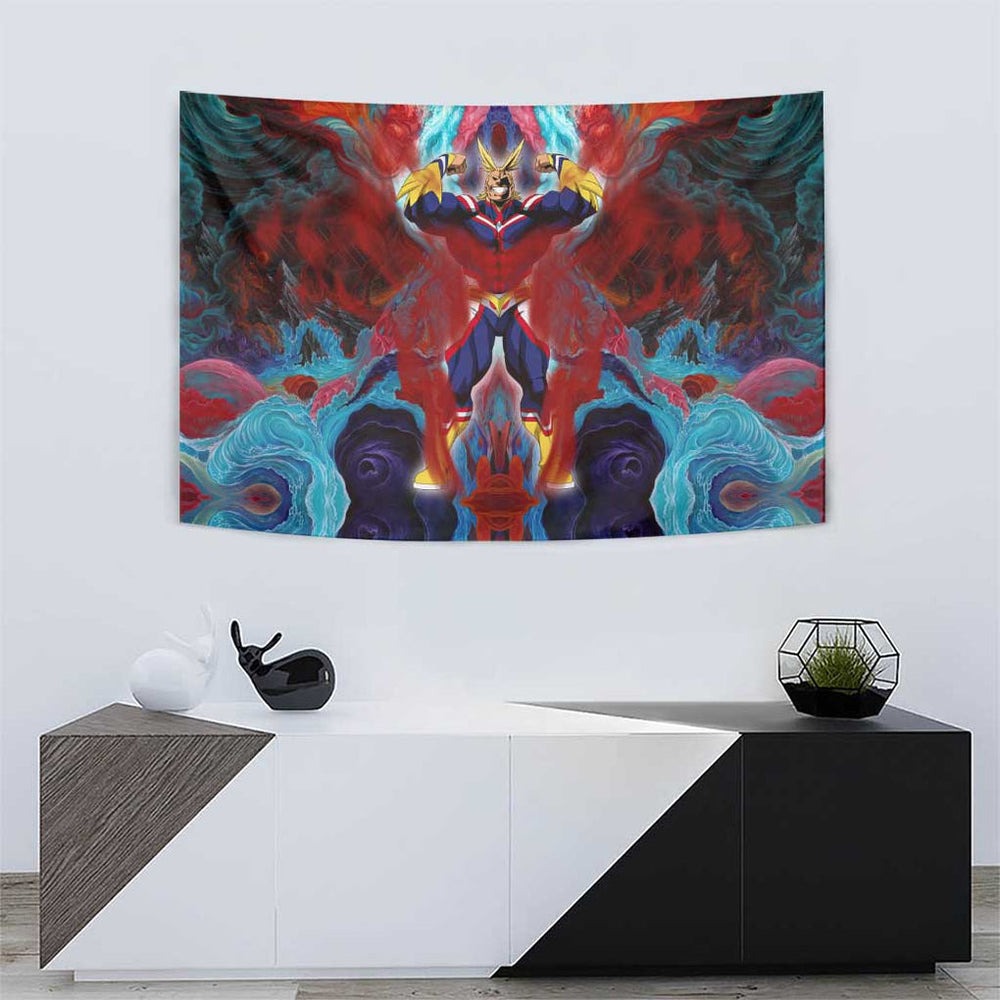 Atmospheric Blast All Might My Hero Academia Tumbler With Handle Anime Mix Abstracs Trippy Style TS04 Atmospheric Blast All Might My Hero Academia Tumbler With Handle Anime Mix Abstracs Trippy Style TS04