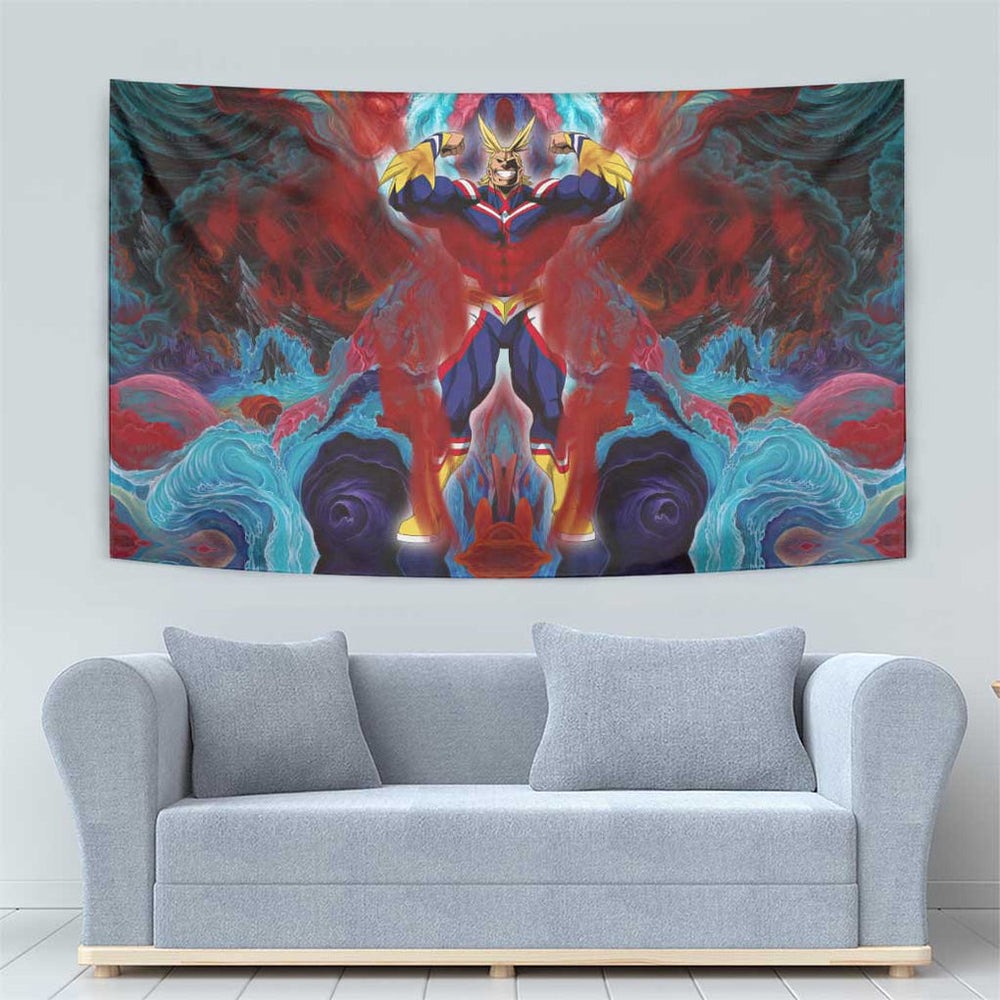 Atmospheric Blast All Might My Hero Academia Tumbler With Handle Anime Mix Abstracs Trippy Style TS04 Atmospheric Blast All Might My Hero Academia Tumbler With Handle Anime Mix Abstracs Trippy Style TS04