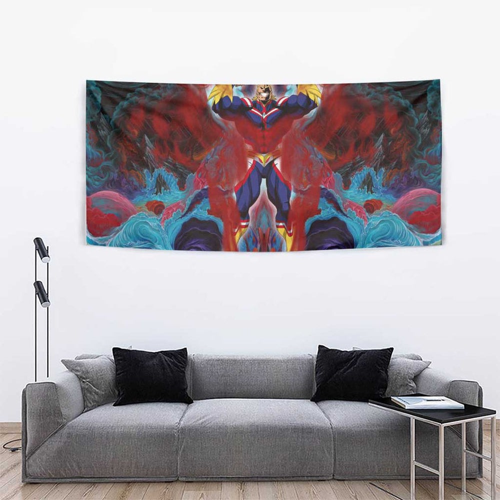 Atmospheric Blast All Might My Hero Academia Tumbler With Handle Anime Mix Abstracs Trippy Style TS04 Atmospheric Blast All Might My Hero Academia Tumbler With Handle Anime Mix Abstracs Trippy Style TS04