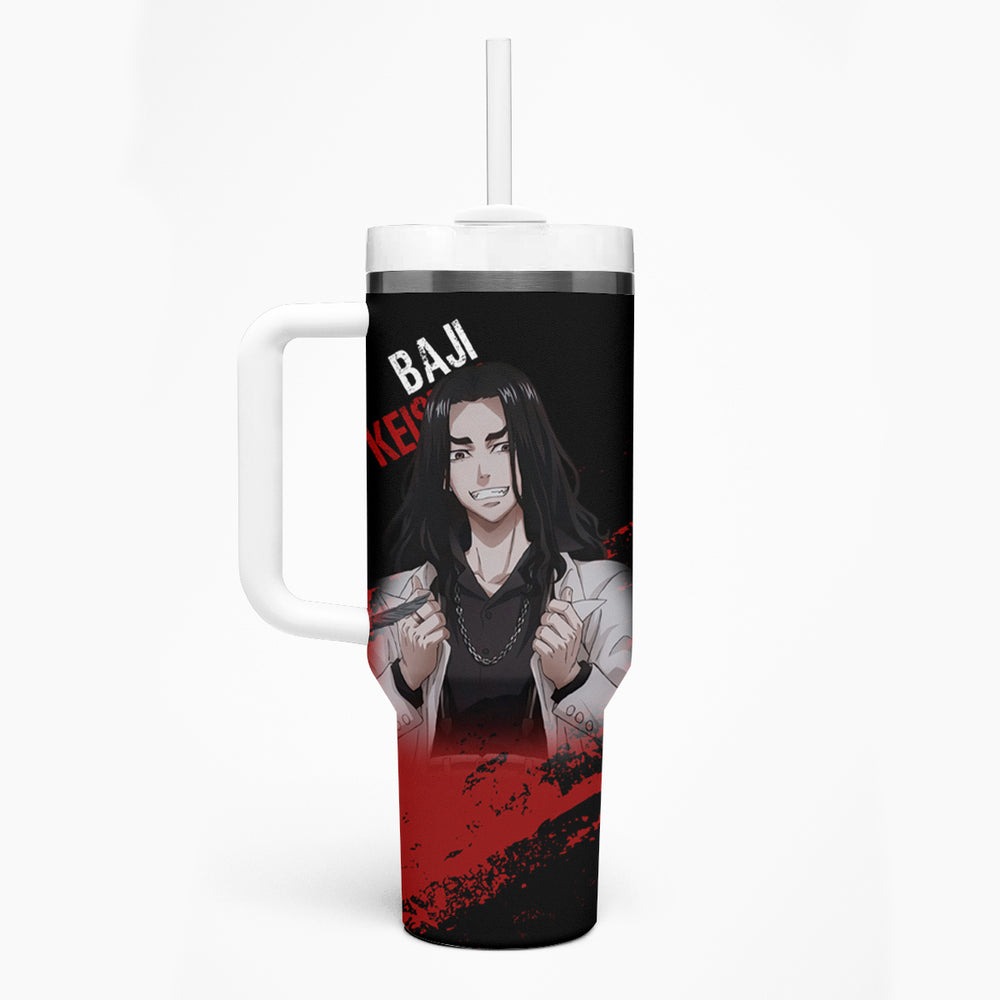 Baji Keisuke - Anime Revengers Tumbler With Handle TS04 Baji Keisuke - Anime Revengers Tumbler With Handle TS04