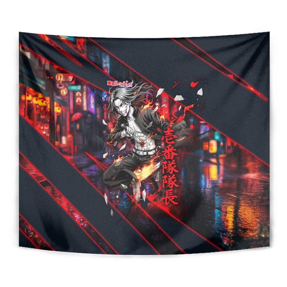 Baji Keisuke Chifuyu Matsuno Tumbler With Handle Dark Neon Street Fight Art Style TS04 Baji Keisuke Chifuyu Matsuno Tumbler With Handle Dark Neon Street Fight Art Style TS04