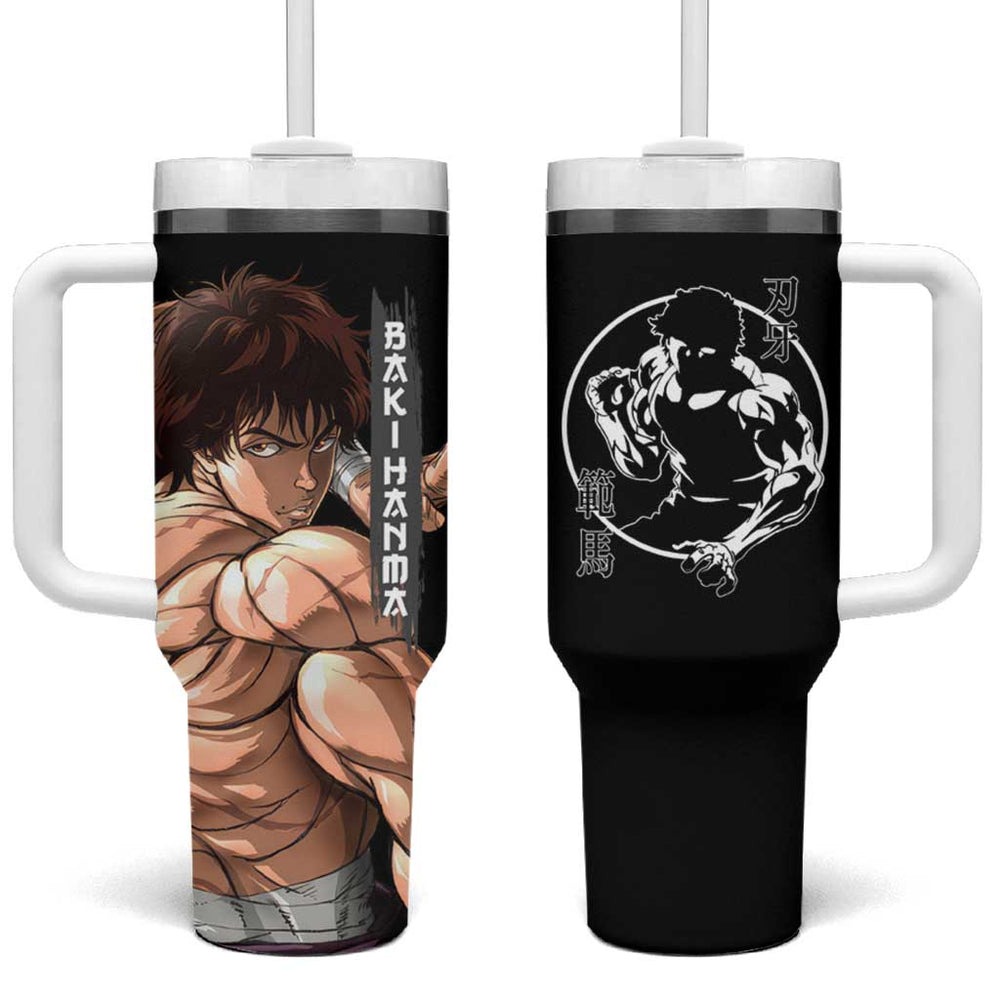 Baki Hanma-Baki Hanma Tumbler With Handle Anime Style TS04 Baki Hanma-Baki Hanma Tumbler With Handle Anime Style TS04