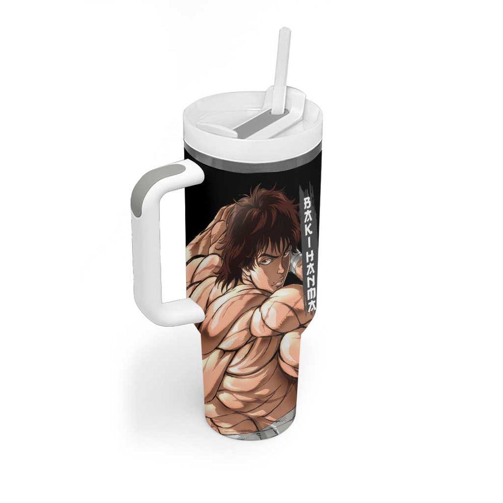 Baki Hanma-Baki Hanma Tumbler With Handle Anime Style TS04 Baki Hanma-Baki Hanma Tumbler With Handle Anime Style TS04