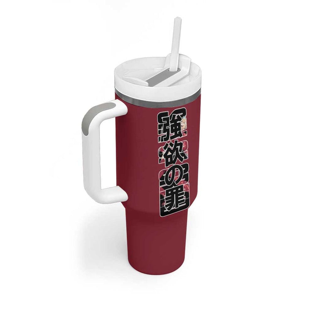 Ban Seven Deadly Sins Tumbler With Handle Anime Style TS04 Ban Seven Deadly Sins Tumbler With Handle Anime Style TS04