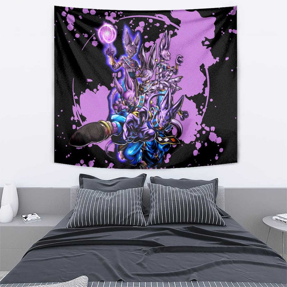 Beerus - Dragon Ball Tapestry Anime Style TS04 Beerus - Dragon Ball Tapestry Anime Style TS04