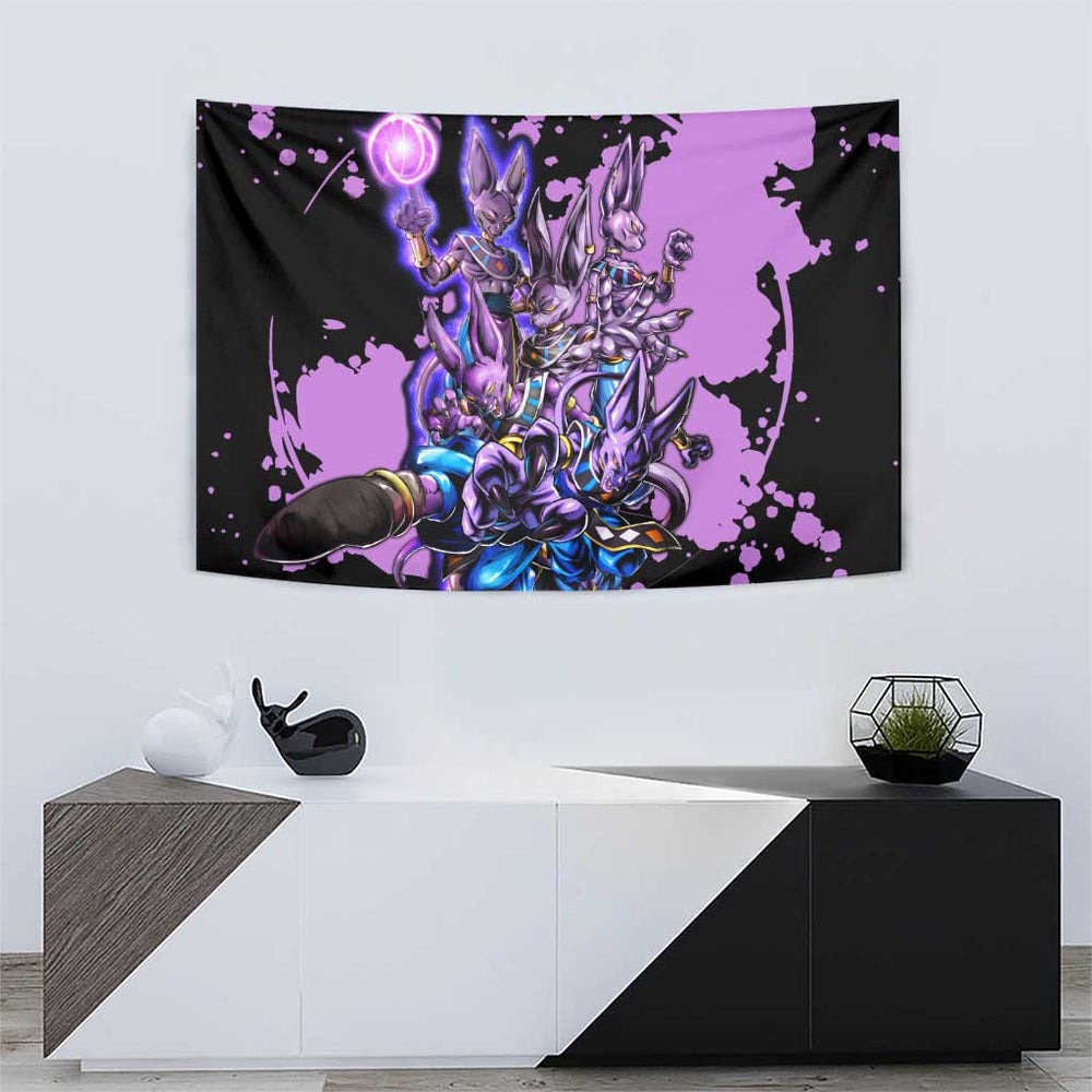 Beerus - Dragon Ball Tapestry Anime Style TS04 Beerus - Dragon Ball Tapestry Anime Style TS04