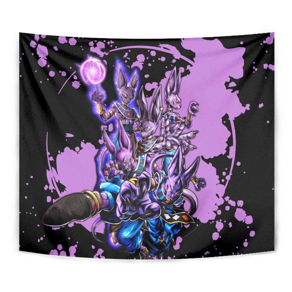 Beerus - Dragon Ball Tapestry Anime Style TS04 Beerus - Dragon Ball Tapestry Anime Style TS04