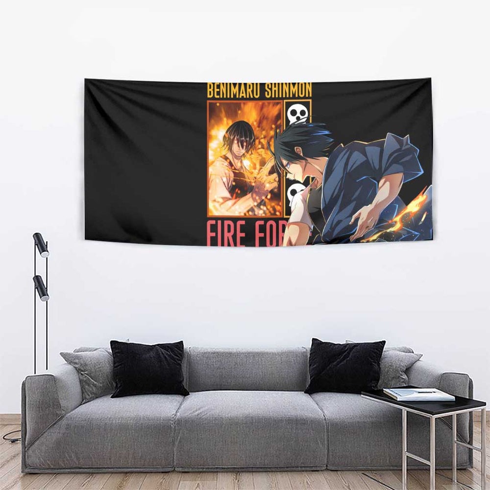 Benimaru Shinmon Fire Force Tumbler With Handle Anime Style TS04