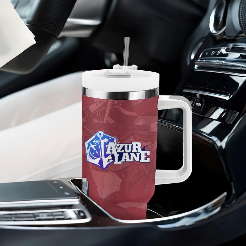 Bismarck - Azur Lane Tumbler With Handle Anime Game Style TS04 Bismarck - Azur Lane Tumbler With Handle Anime Game Style TS04