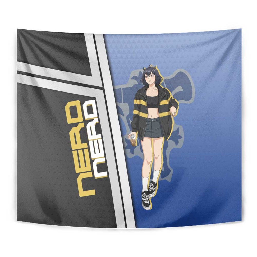 Black Clover Nero Tapestry Anime Illustration Style TS04 Black Clover Nero Tapestry Anime Illustration Style TS04