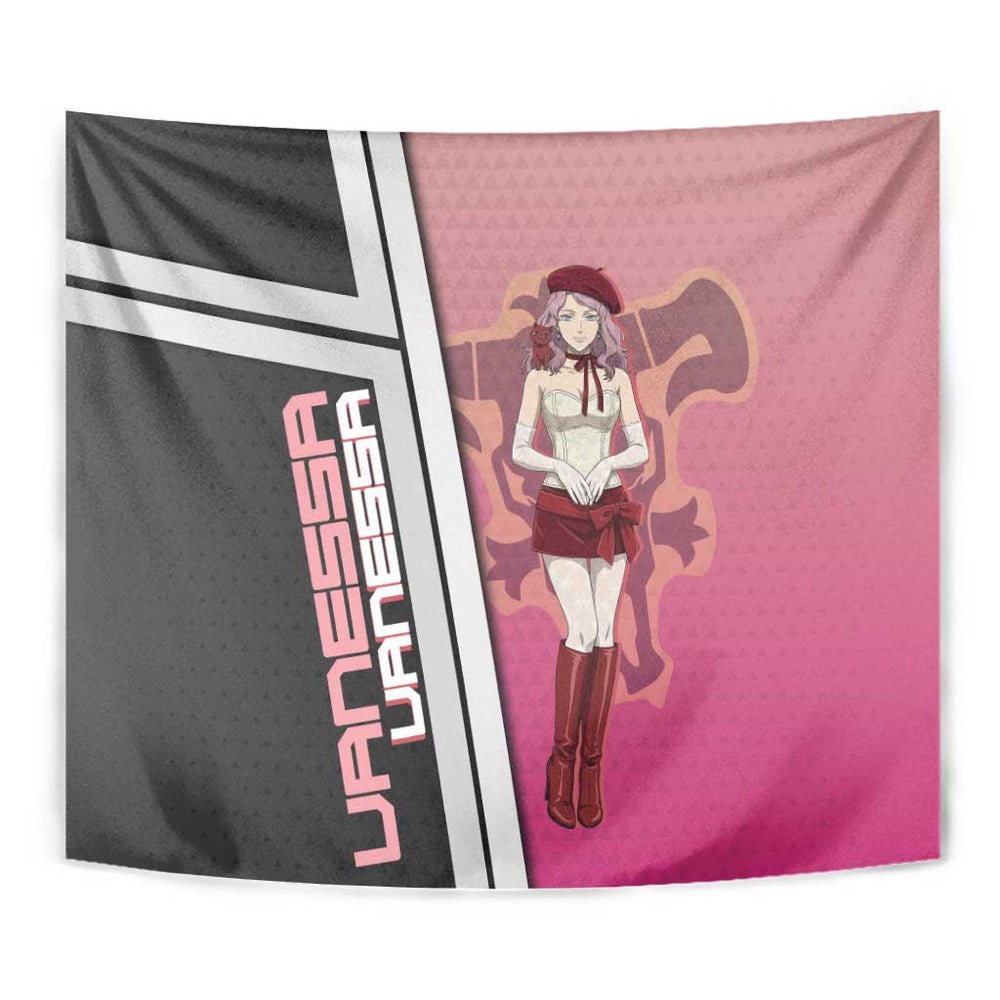 Black Clover Vanessa Enoteca Tumbler With Handle Anime Illustration Style TS04 Black Clover Vanessa Enoteca Tumbler With Handle Anime Illustration Style TS04
