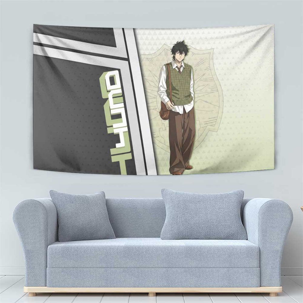 Black Clover Yuno Tapestry Vintage Scholar Anime Style TS04