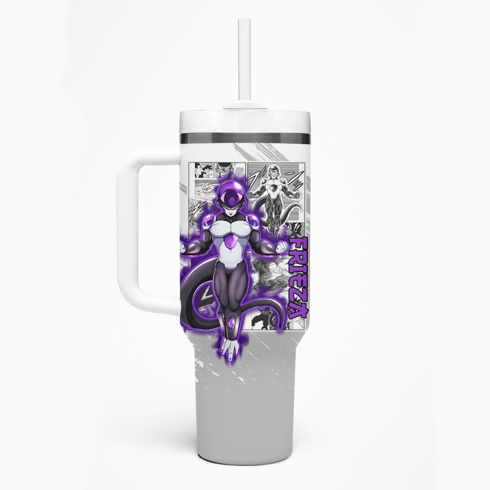 Black Frieza Tumbler With Handle Dragon Ball Mix Anime Manga Black Frieza Tumbler With Handle Dragon Ball Mix Anime Manga