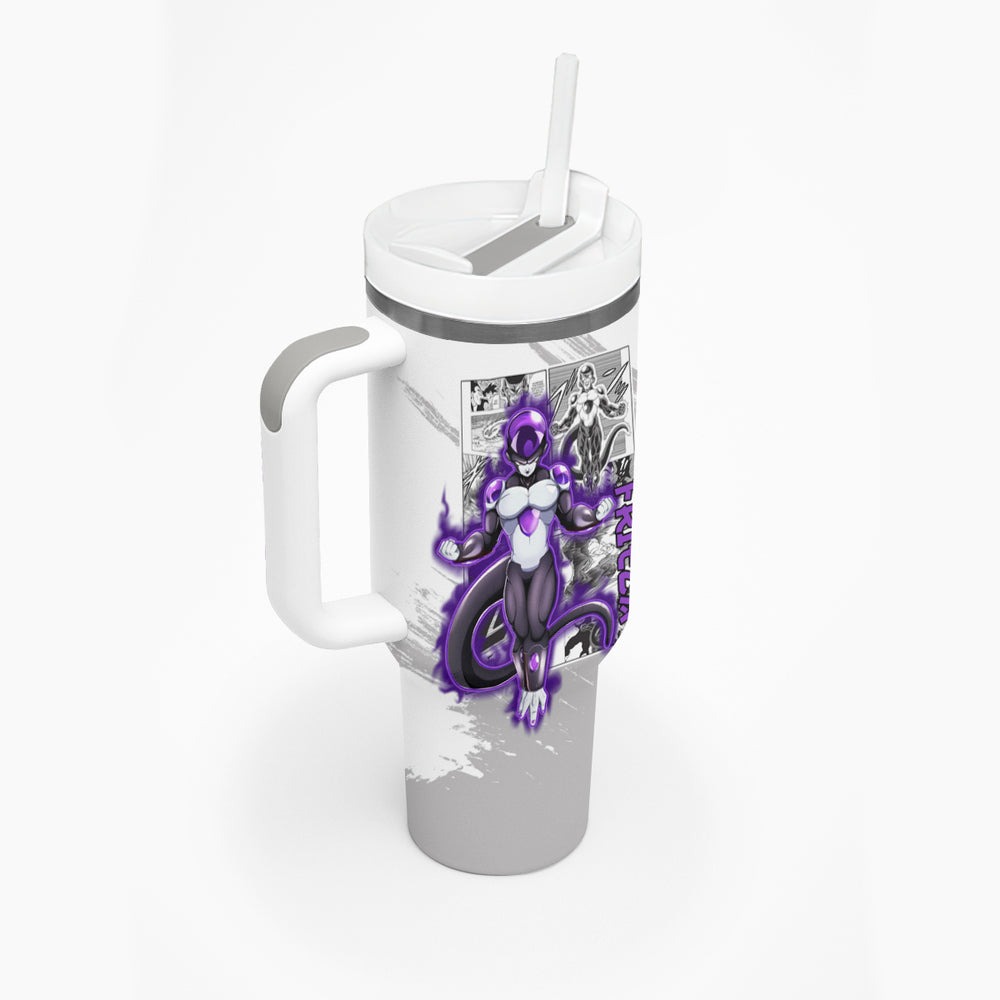 Black Frieza Tumbler With Handle Dragon Ball Mix Anime Manga Black Frieza Tumbler With Handle Dragon Ball Mix Anime Manga