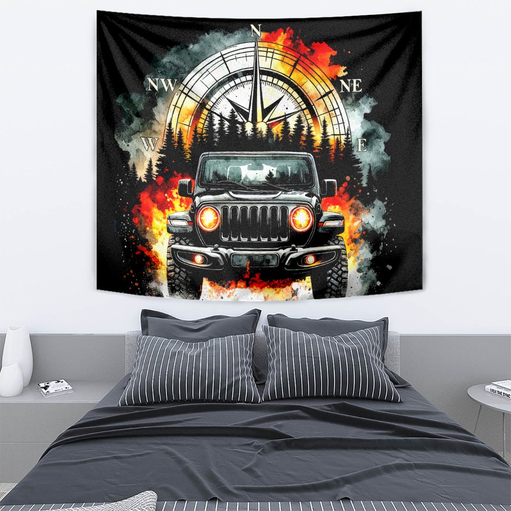 Black Jeep Tapestry I'm The Black Jeep Of The Family DT01