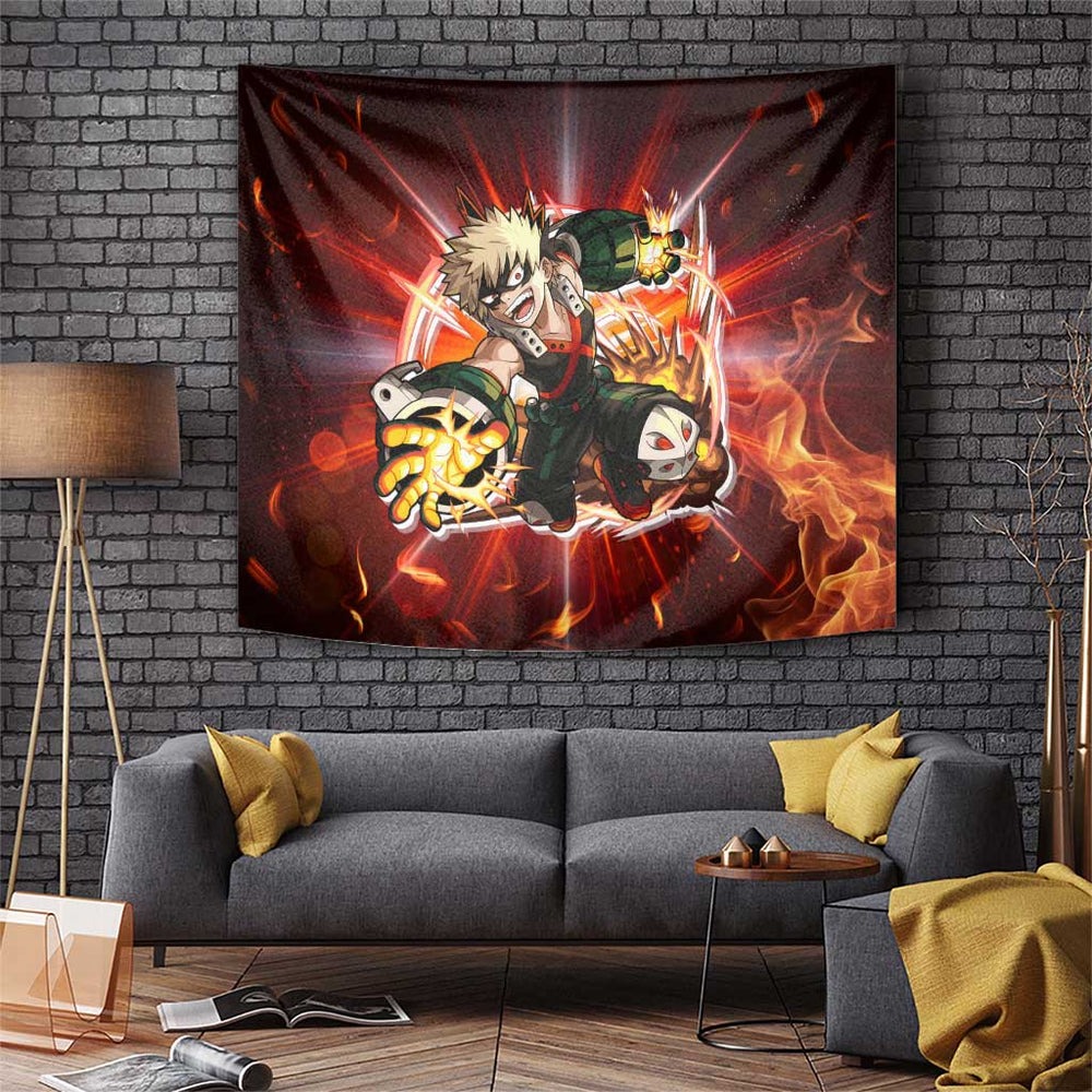 Blazing Bakugo My Hero Academia Tumbler With Handle Anime Style TS04 Blazing Bakugo My Hero Academia Tumbler With Handle Anime Style TS04