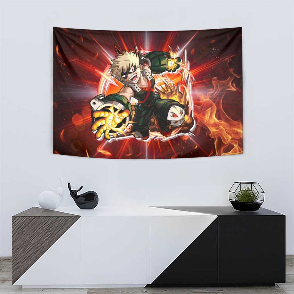 Blazing Bakugo My Hero Academia Tumbler With Handle Anime Style TS04 Blazing Bakugo My Hero Academia Tumbler With Handle Anime Style TS04