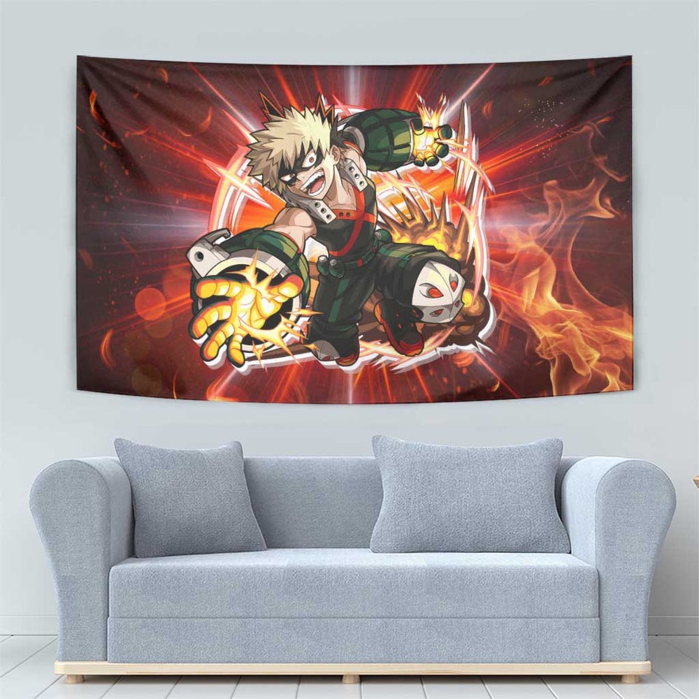 Blazing Bakugo My Hero Academia Tumbler With Handle Anime Style TS04 Blazing Bakugo My Hero Academia Tumbler With Handle Anime Style TS04