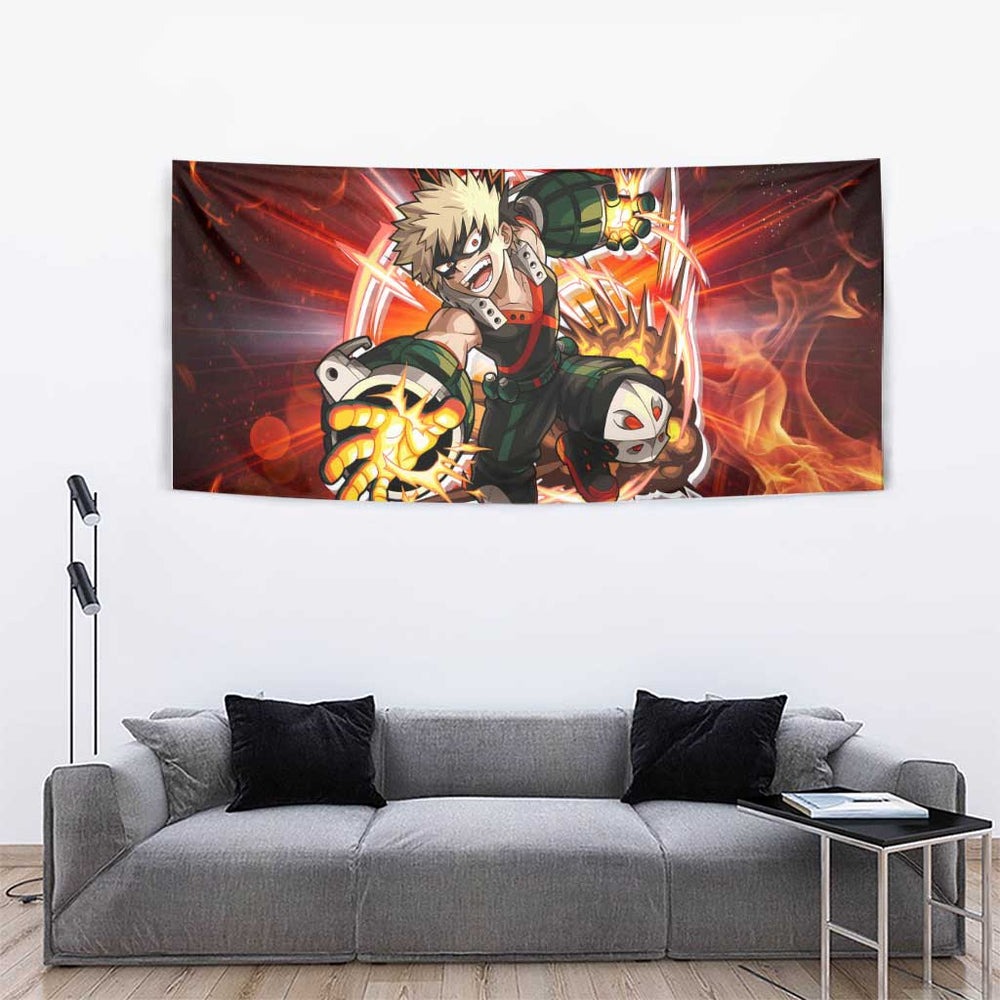 Blazing Bakugo My Hero Academia Tumbler With Handle Anime Style TS04 Blazing Bakugo My Hero Academia Tumbler With Handle Anime Style TS04