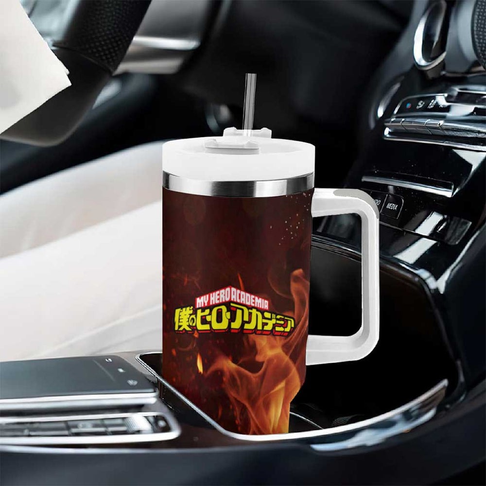 Blazing Bakugo My Hero Academia Tumbler With Handle Anime Style TS04 Blazing Bakugo My Hero Academia Tumbler With Handle Anime Style TS04