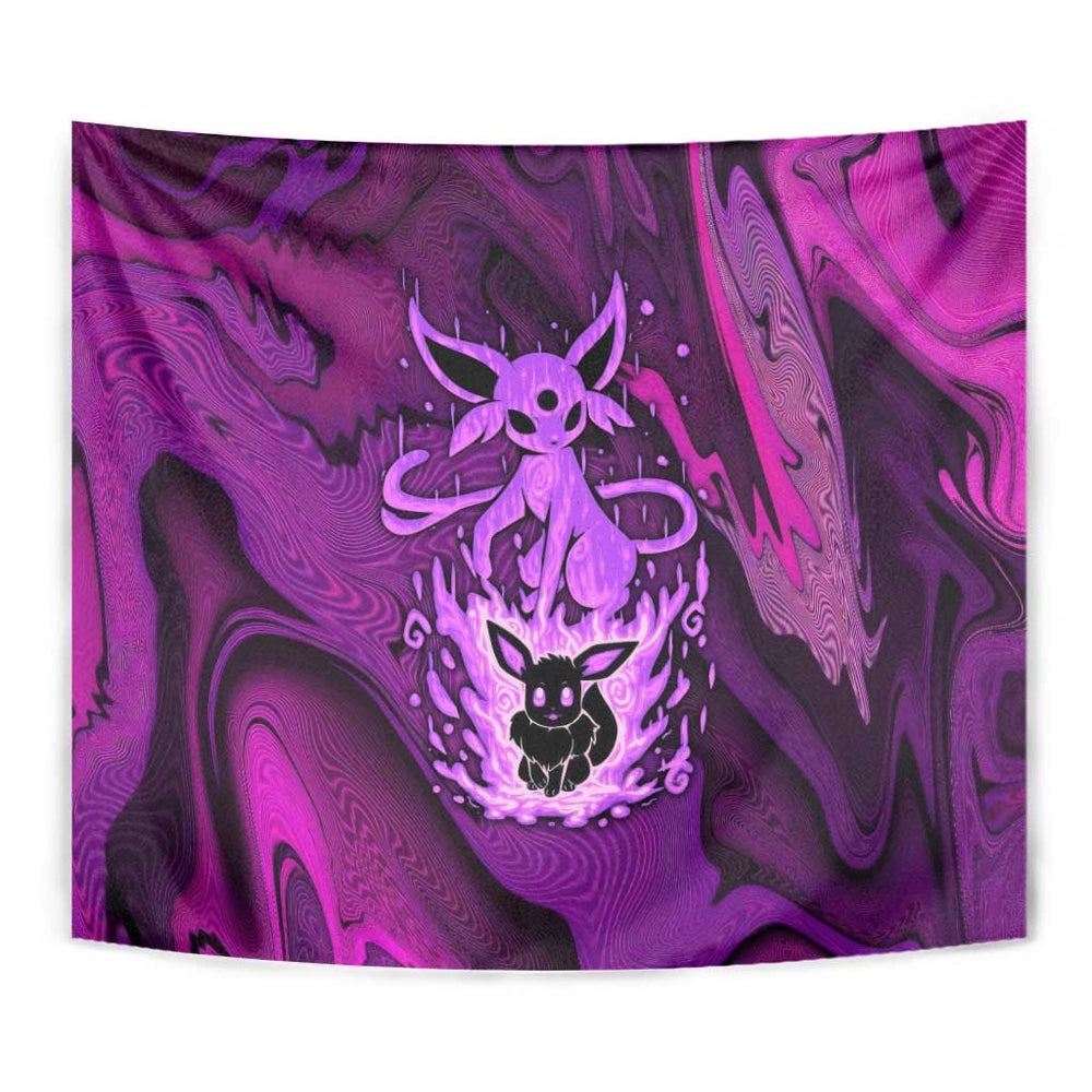 Blazing Espeon Tapestry Anime Style TS04 Blazing Espeon Tapestry Anime Style TS04