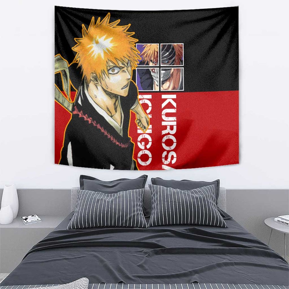 Bleach Ichigo Kurosaki Tumbler With Handle with Hollow Mask and Manga Panel Design TS04 Bleach Ichigo Kurosaki Tumbler With Handle with Hollow Mask and Manga Panel Design TS04