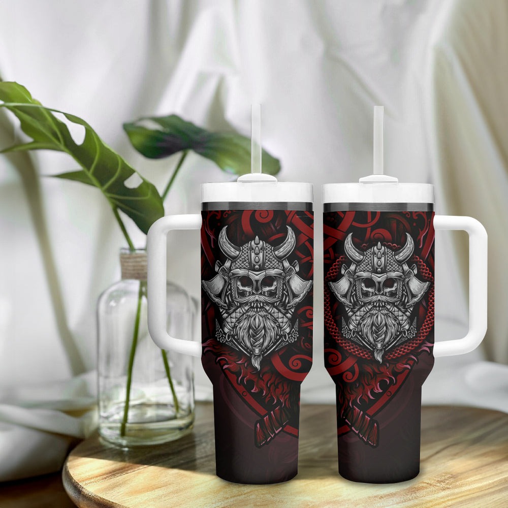 Blood Of Viking Warrior Tumbler With Handle TS04 Blood Of Viking Warrior Tumbler With Handle TS04