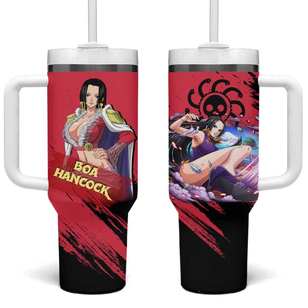 Boa Hancock - One Piece Tumbler With Handle Anime Style TS04 Boa Hancock - One Piece Tumbler With Handle Anime Style TS04