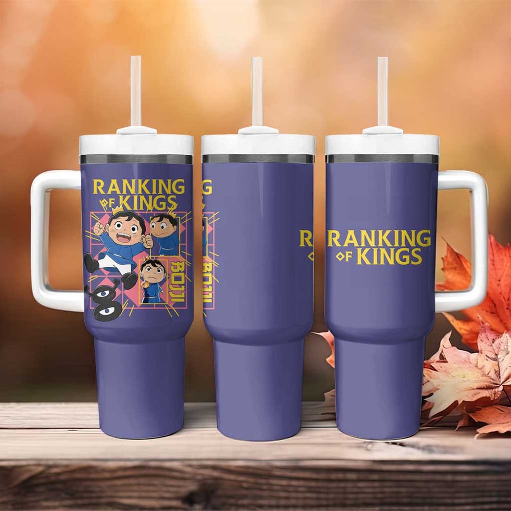 Bojji Ousama Ranking Tumbler With Handle Anime Style TS04 Bojji Ousama Ranking Tumbler With Handle Anime Style TS04
