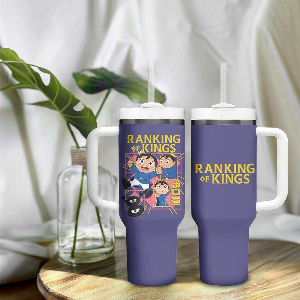 Bojji Ousama Ranking Tumbler With Handle Anime Style TS04 Bojji Ousama Ranking Tumbler With Handle Anime Style TS04