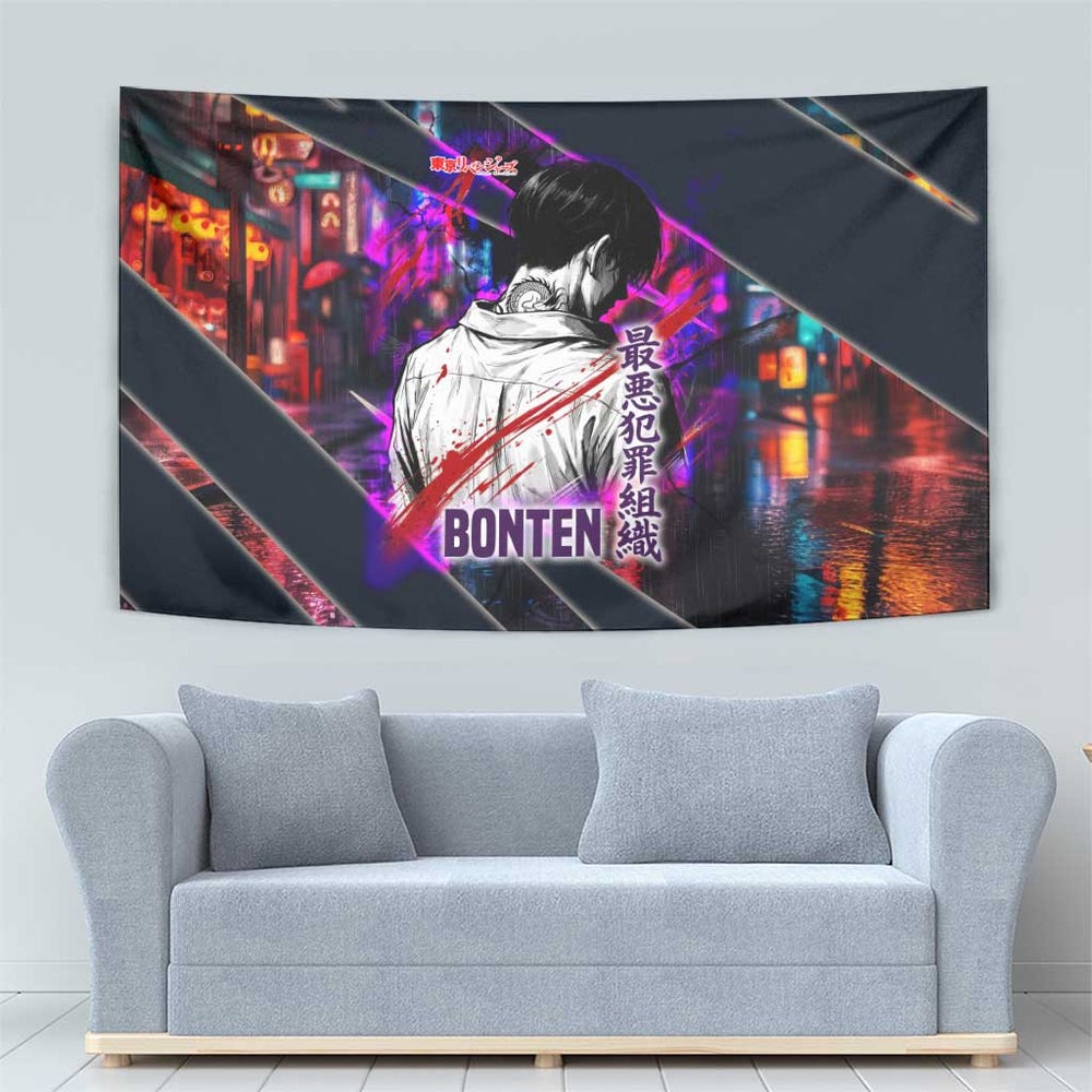 Bonten Era The Darkest Future Tumbler With Handle Cyberpunk Noir Gang Art Style TS04 Bonten Era The Darkest Future Tumbler With Handle Cyberpunk Noir Gang Art Style TS04