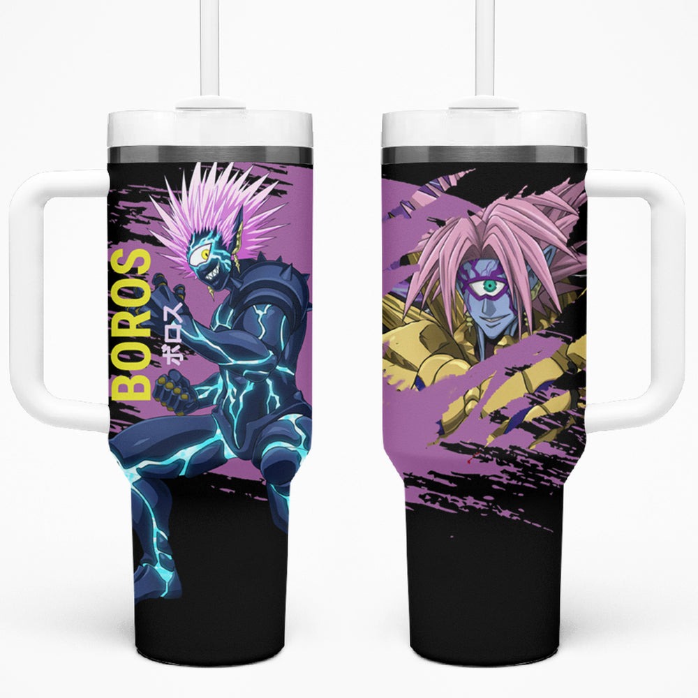 Boros - One Puch Man Tumbler With Handle TS04 Boros - One Puch Man Tumbler With Handle TS04