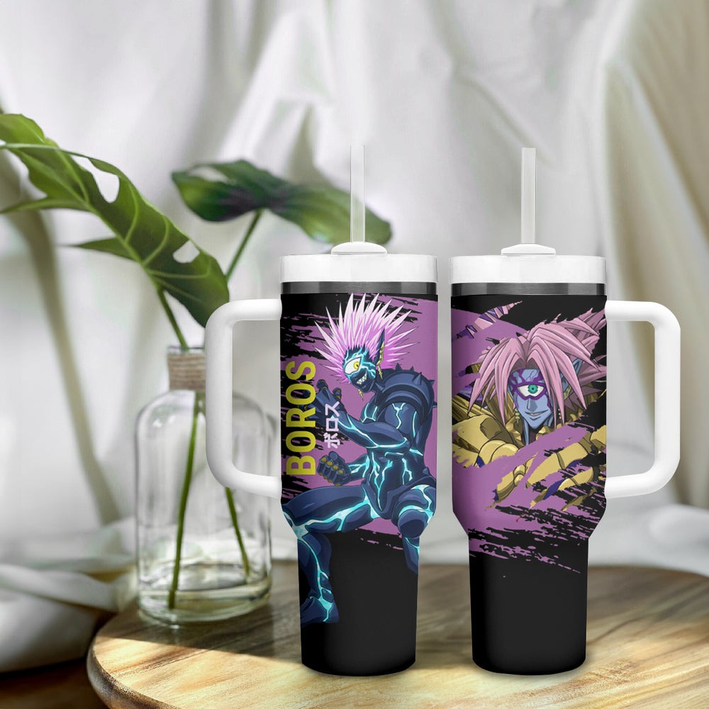 Boros - One Puch Man Tumbler With Handle TS04 Boros - One Puch Man Tumbler With Handle TS04