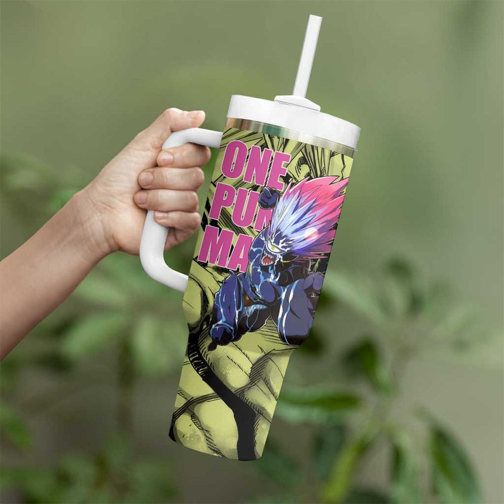 Boros - One Punch Man Tumbler With Handle Anime Style TS04 Boros - One Punch Man Tumbler With Handle Anime Style TS04