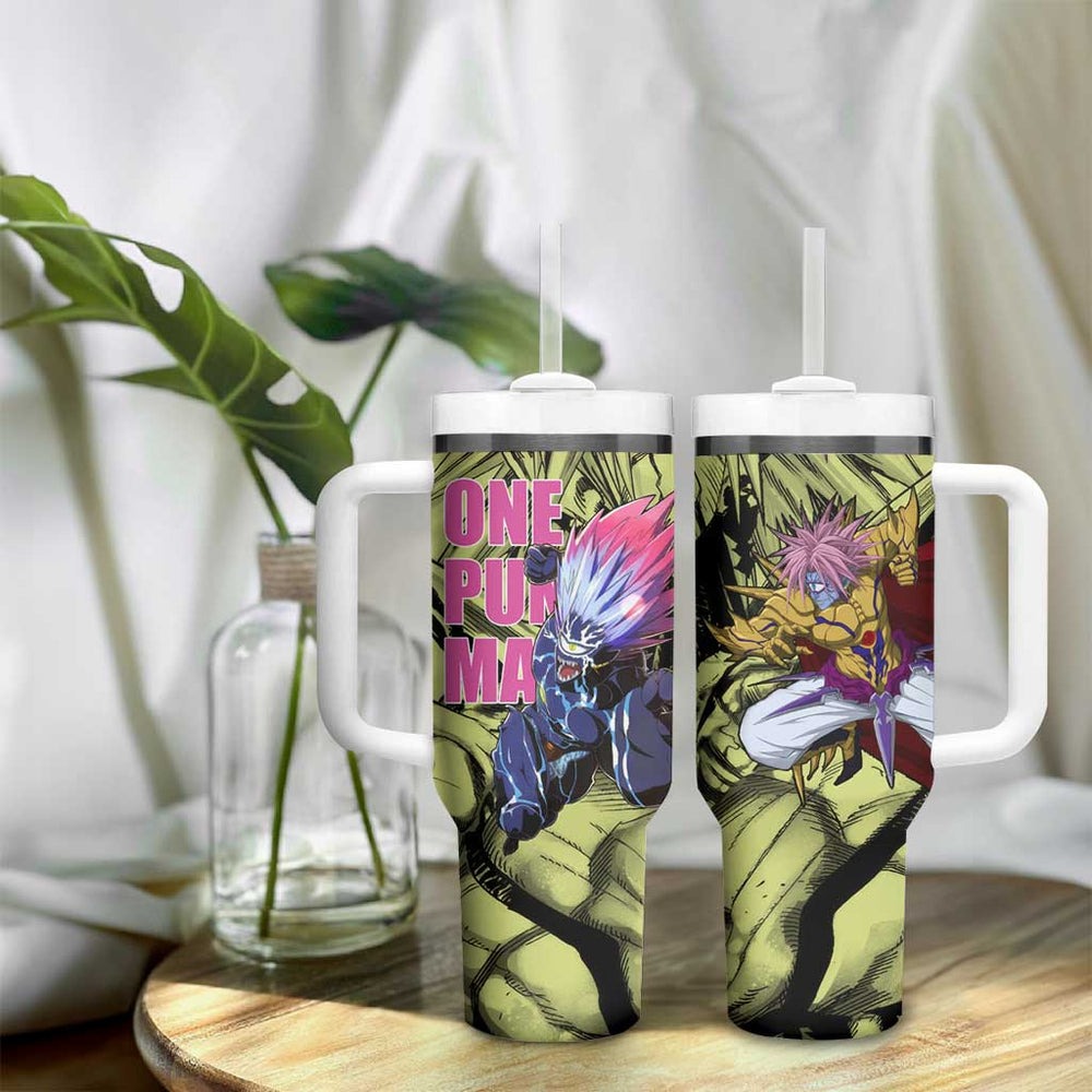 Boros - One Punch Man Tumbler With Handle Anime Style TS04 Boros - One Punch Man Tumbler With Handle Anime Style TS04