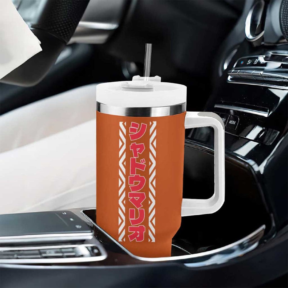 Bowser Jr. Mario Bros Tumbler With Handle Japan Anime Style TS04 Bowser Jr. Mario Bros Tumbler With Handle Japan Anime Style TS04